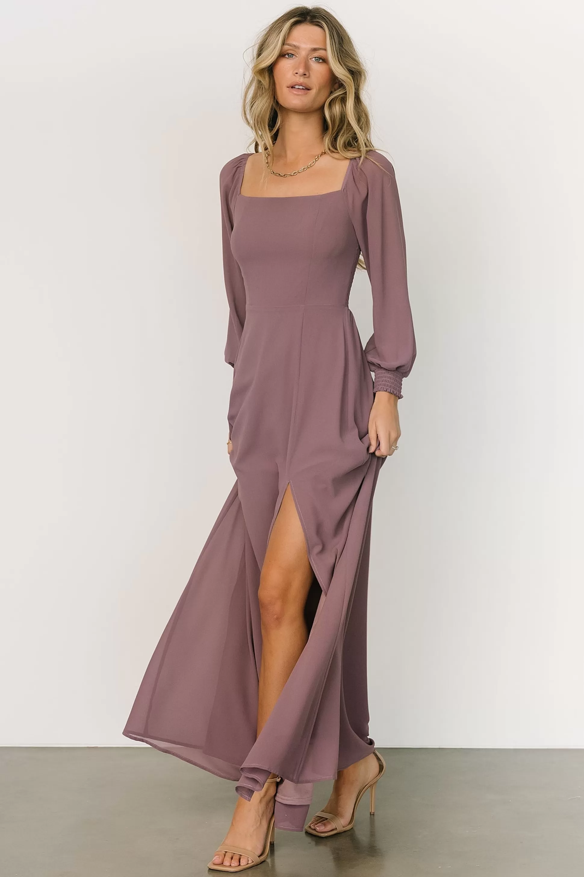 maxi dresses | WEDDING SUITE | Baltic Born Giselle Maxi Dress | Vintage Plum