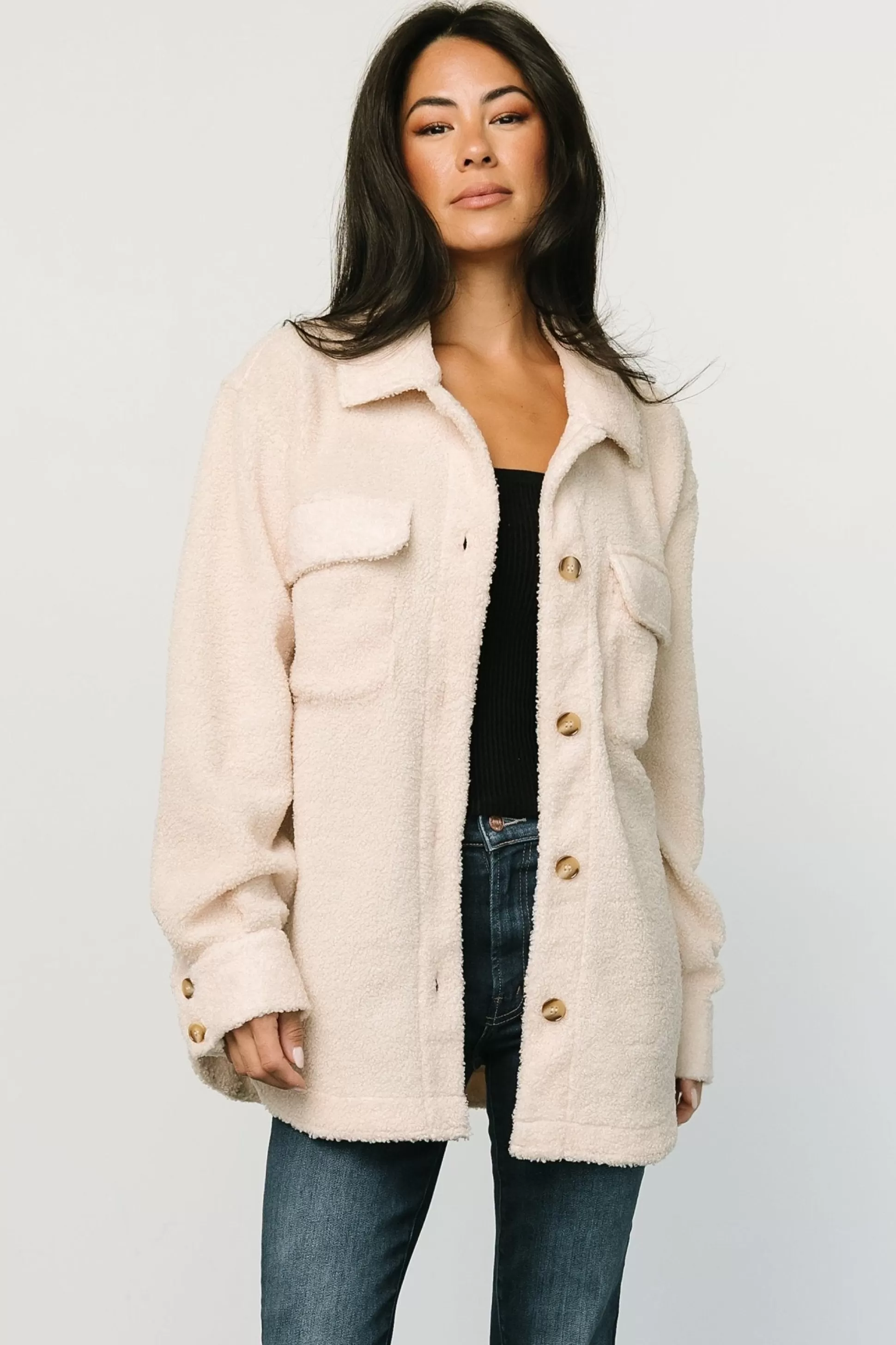 outerwear | Baltic Born Jayden Sherpa Jacket | Honey