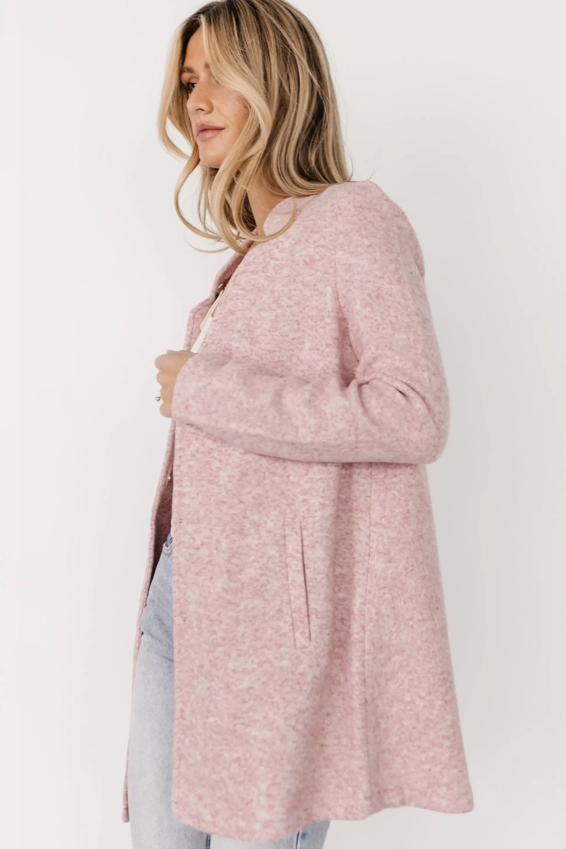 outerwear | Baltic Born Knoll Notch Jacket | Vintage Rose
