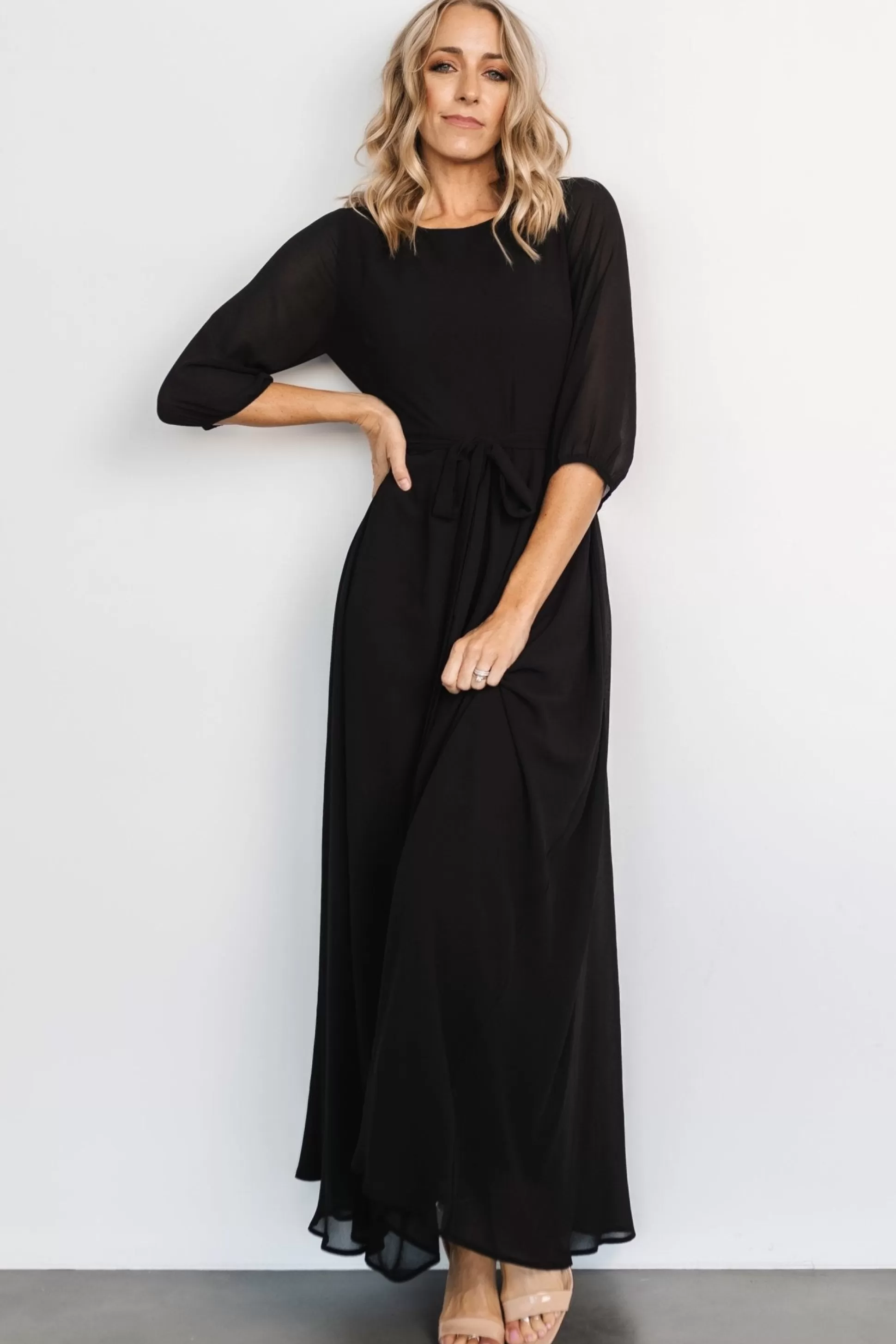 DRESSES | maxi dresses | Baltic Born Rebecca Maxi Dress | Black