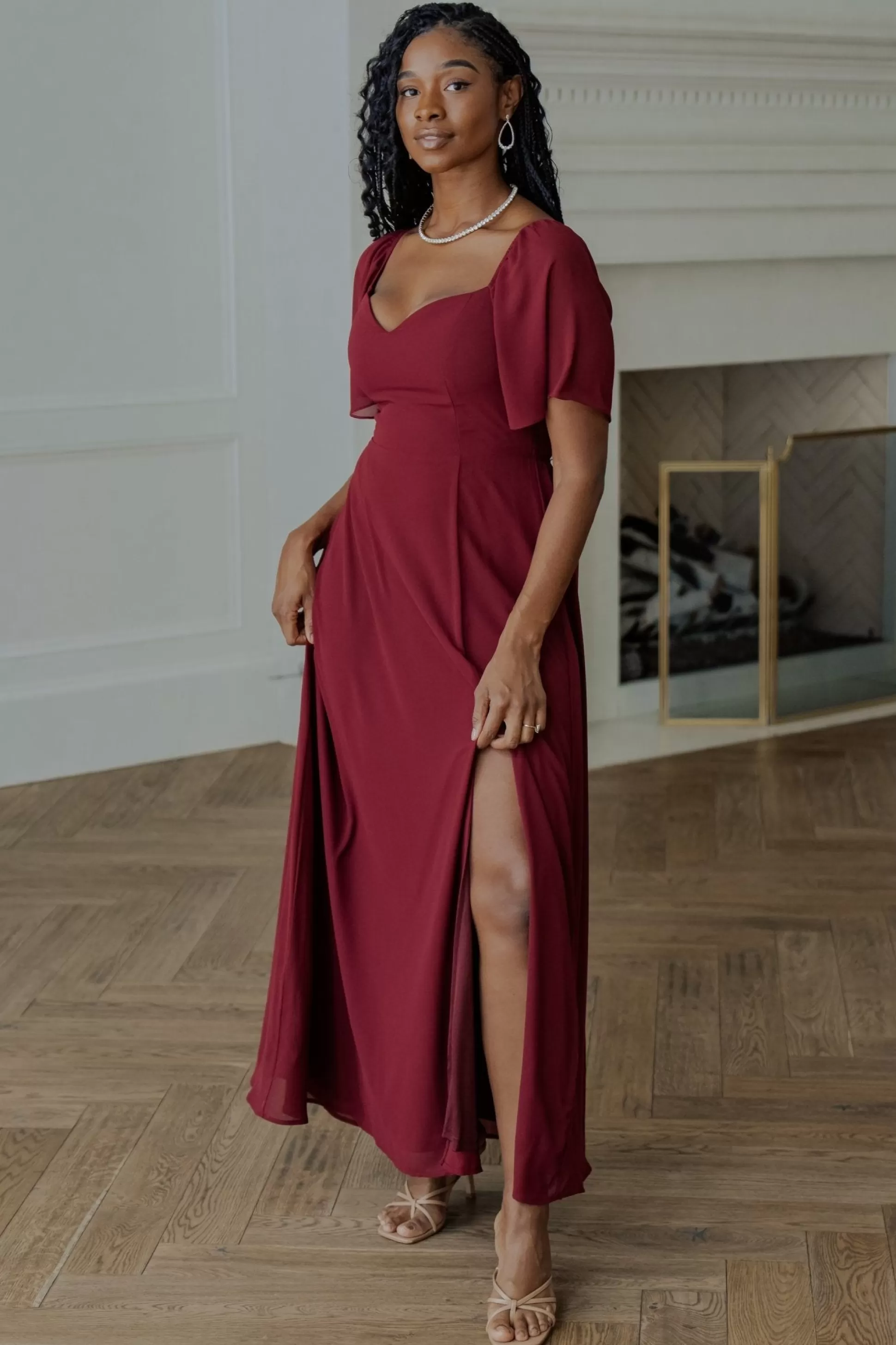 WEDDING SUITE | wedding guest | Baltic Born Sierra Sweetheart Maxi Dress | Mulberry